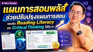 How to use Plan Sorn Plus: Improving lesson plans to boost RL & CT skills for students