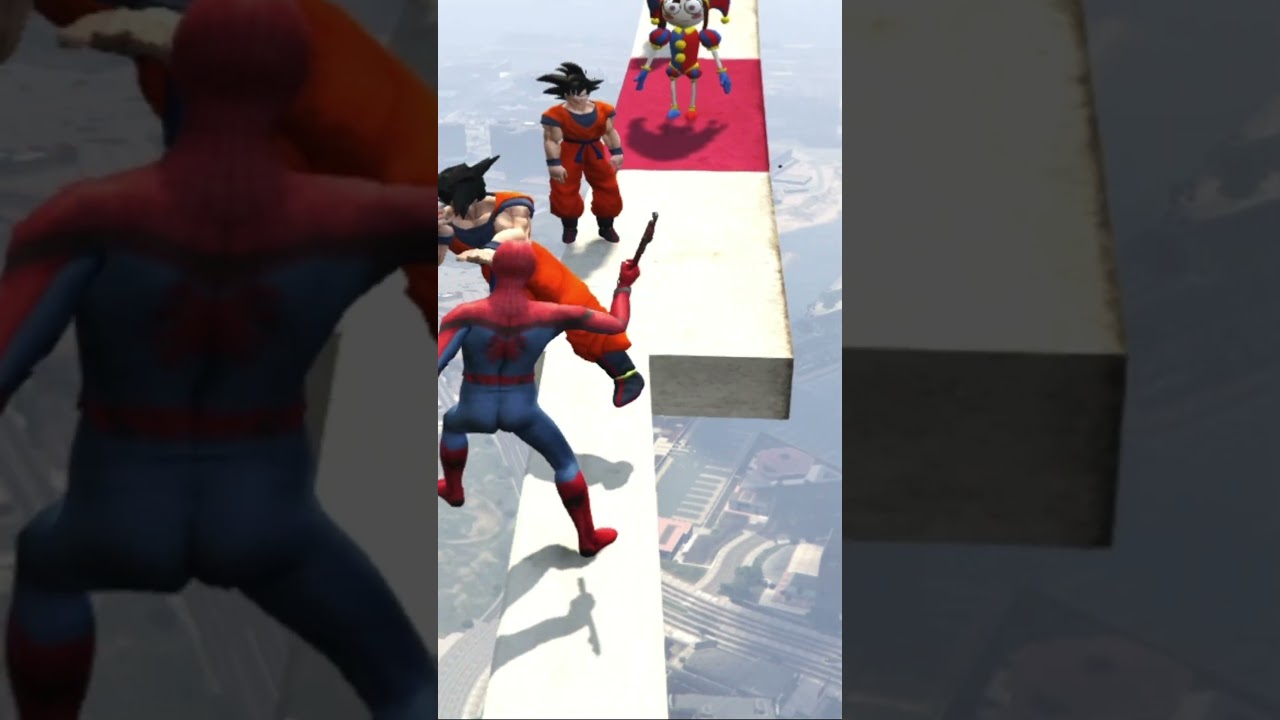 THE ULTIMATE SPIDERMAN RAGDOLL CHALLENGE! GTA 5!