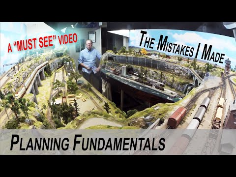 Fundamentals in planning a Model Railroad and the mistakes I made!