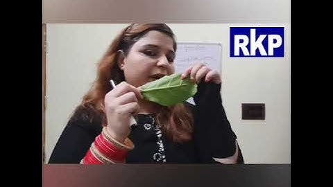 Grade-4 Sub-Science Topic- Green Plants Video-5 by Ms. Kanika
