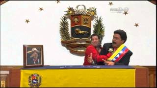 MADURO EN LA TOMA DE SUPOSICION