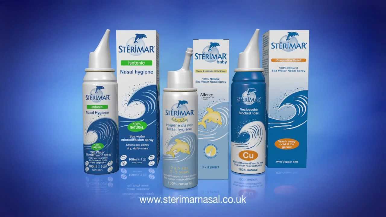 Nasal Spray - Nose Hygiene - Sea Water - Stérimar - 100 ml Stérimar