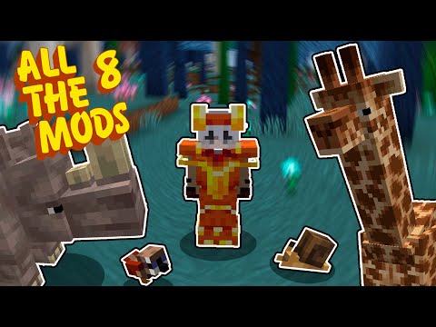 САМАЯ БОЛЬШАЯ СБОРКА НА 1.19.2 - #1 ALL THE MODS 8 (Майнкрафт выживание с модами)