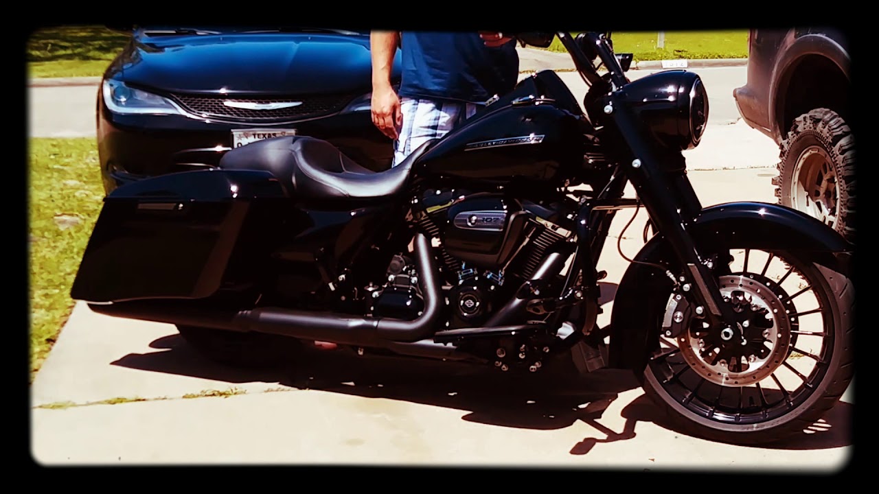 2018 Road King air ride YouTube