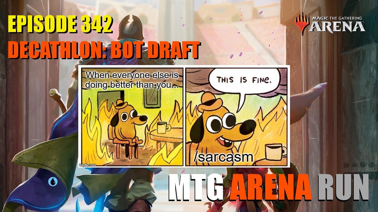 MTG Arena Run Decathlon Bot Draft of Zendikar Rising. Between Bots