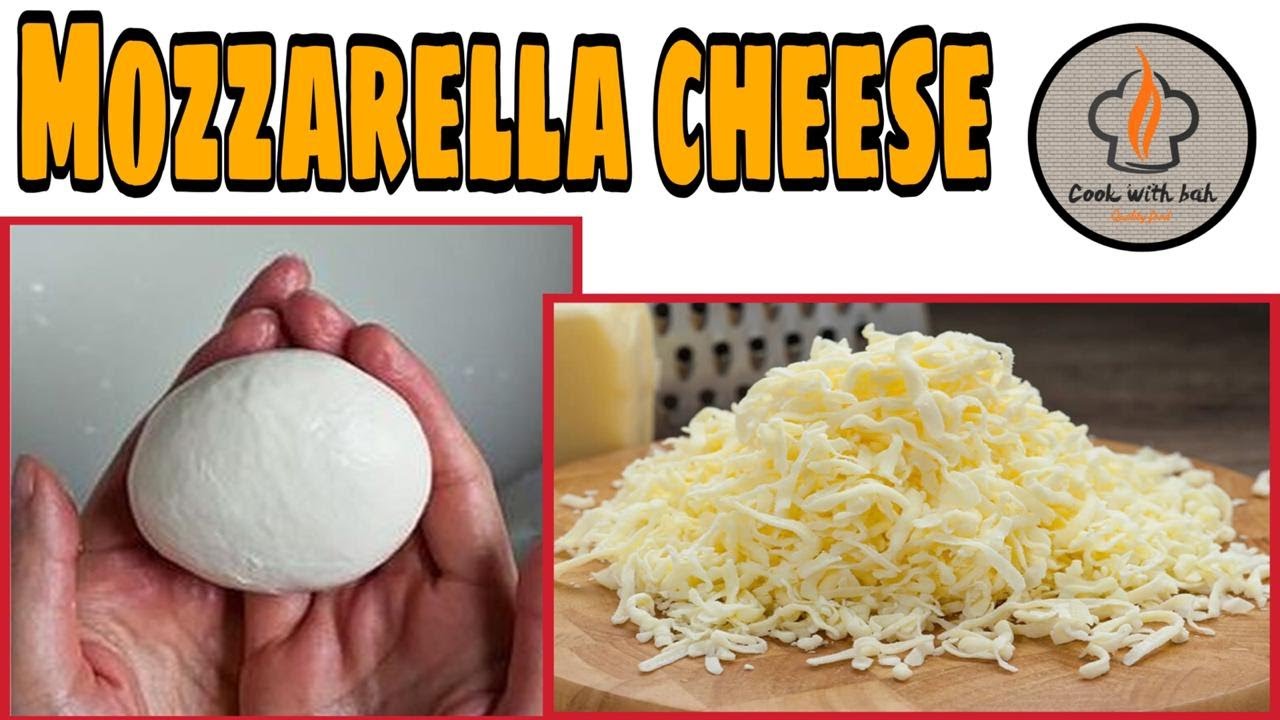Home Made Mozzarella Cheese Pizza Cheese Recipe Cook With Bah
