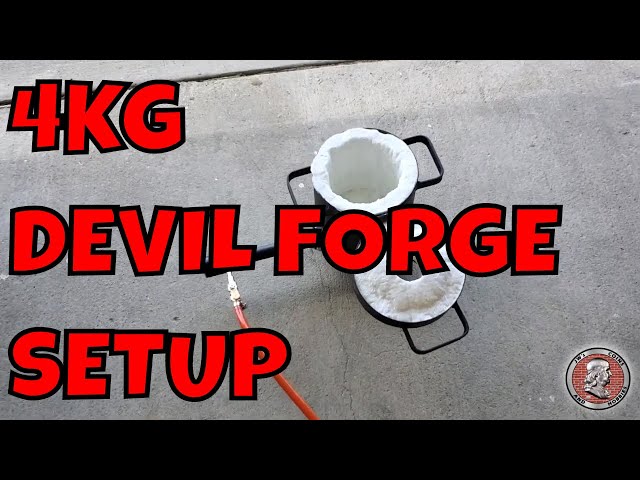 Devil Forge DFSW2 Propane Forge - Unboxing, Assemby, & First