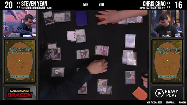 Steven Yean (Gruul Broodscale) vs Chris Chao (Izzet Control) - MXP Tacoma 2025 Top 4