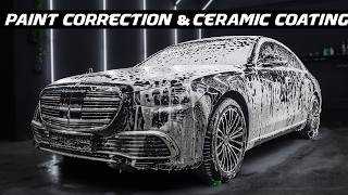 Full Detail on this Mercedes S500 - ASMR Car detailing