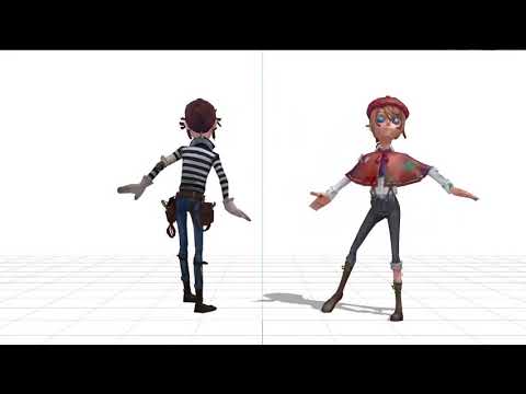Edgar and Luca dance to 1 2 Fanclub MMD