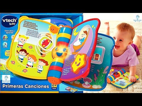 Libro Musical 2 En 1 Bebé Luces Y Canciones