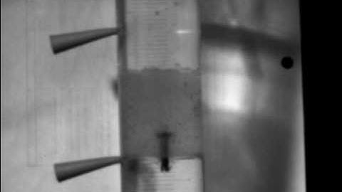 Flow visualisation in a  stratified fluid field