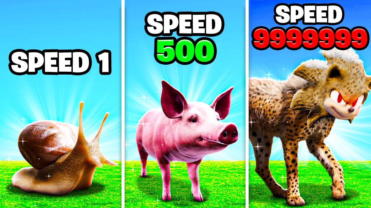 From SLOWEST To FASTEST Animal EVER In GTA 5 RP!