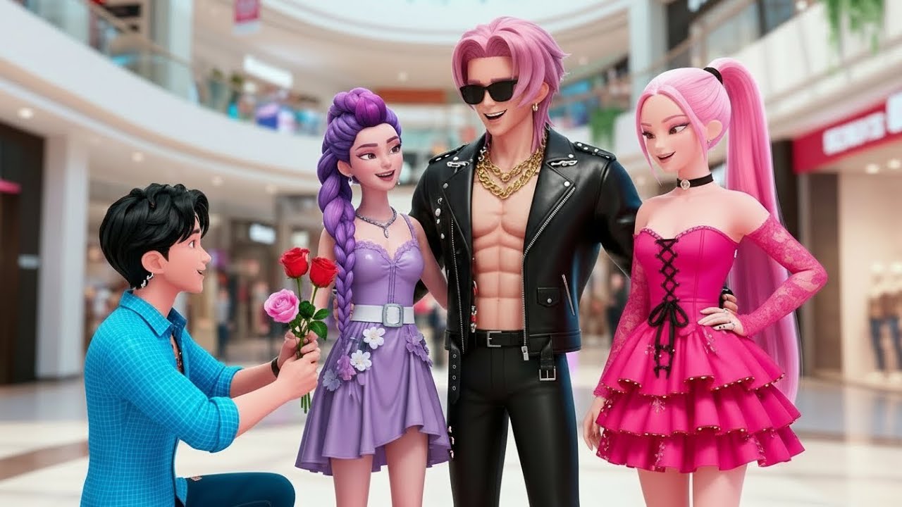 💖 RUMI AND FRIENDS 💖 WHO WILL RUMI CHOOSE | Kpop Demon Hunters