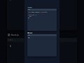Server Data: React vs Next.js Next.js simplifies first-load data fetching by letting the page fetch