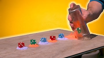 DICE STACKING IN SUPER SLOW MOTION!