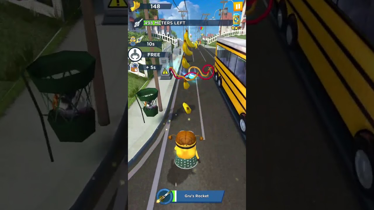 Minion Rush | Run about 498 Meter left