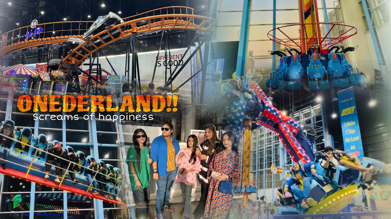 ONEDERLAND / Onederland Luckyone Mall karachi / indoor amusement park / Luckyone Mall karachi 🤩🎡