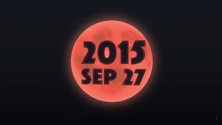Supermoon lunar eclipse 2015