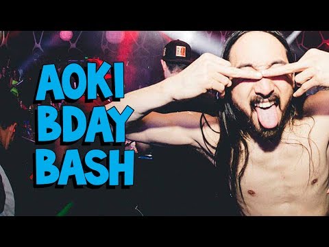 Aoki Birthday Celebration - On The Road w/ Steve Aoki