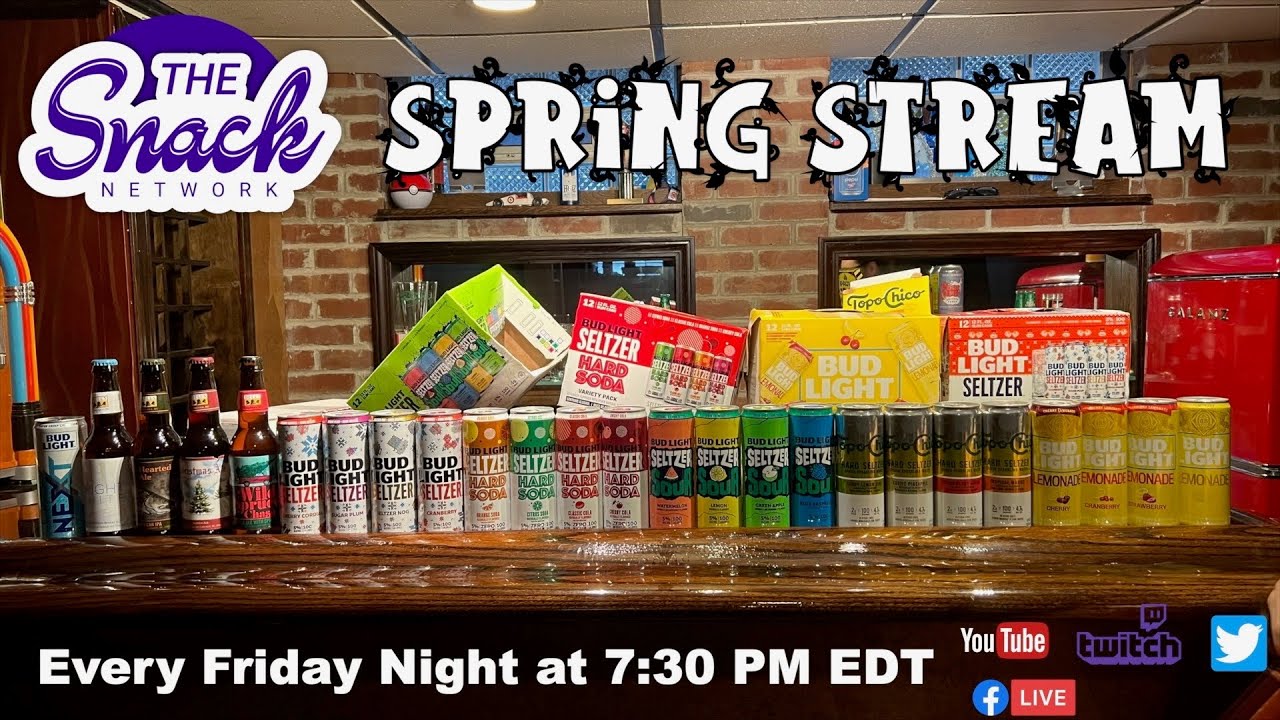 Truly Margarita The Snack Network Live Hangout Spring Stream with Special Guest Adam Leonhardt