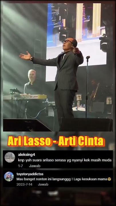 Ari Lasso - Arti Cinta #music  #konser #trending #viral