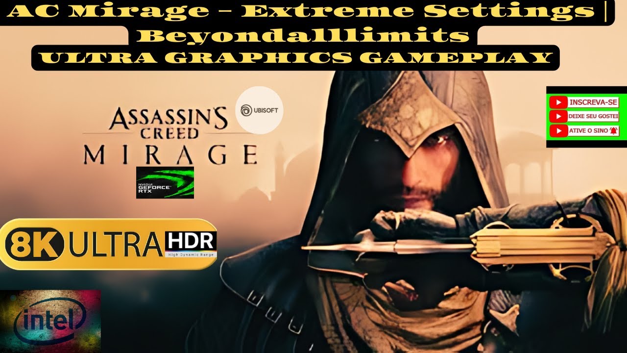 [8K HDR ] AC Mirage - Extreme Settings | Beyondalllimits  """ULTRA GRAPHICS GAMEPLAY"""  {PART 1}