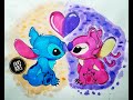 Imagenes Para Dibujar De Stitch Y Su Novia