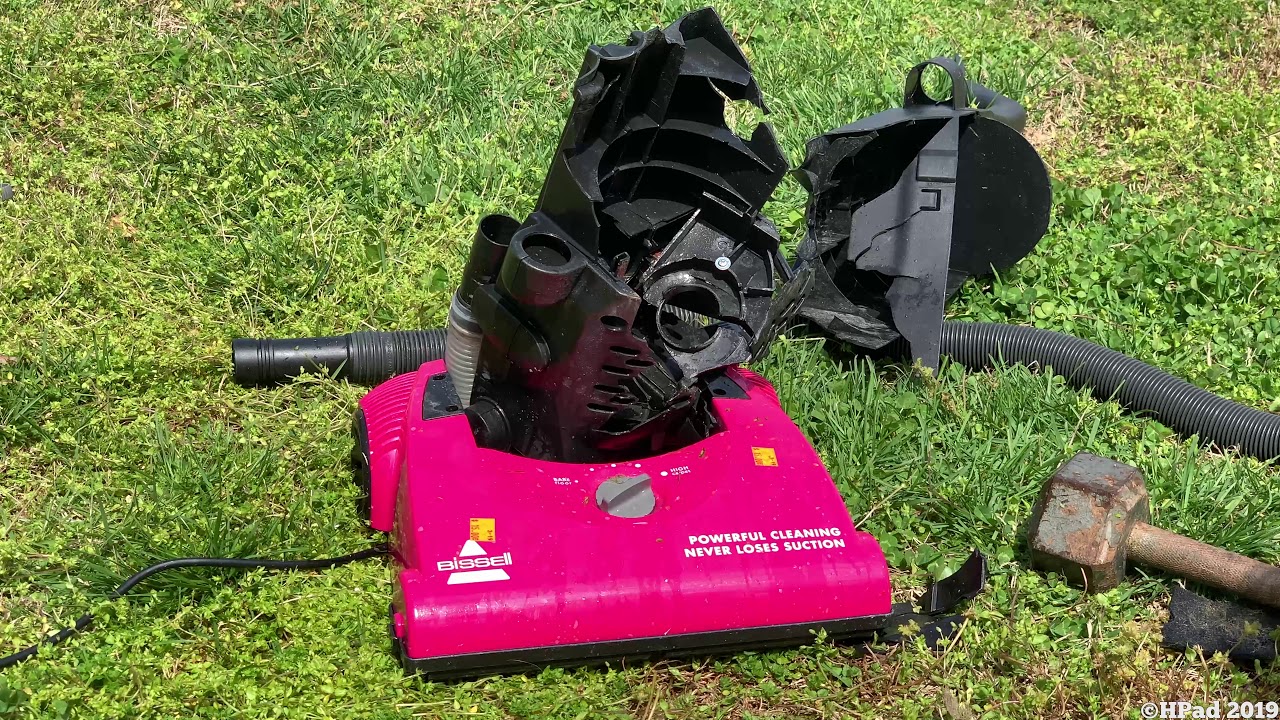 Bissell PowerForce Helix Vacuum Destruction