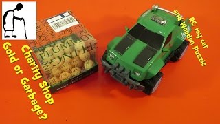 RC toy car and Wooden Puzzle