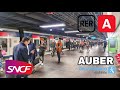 Paris train rer a dpart auber mi09  mi2n euro express