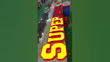 We can make different colors for you like this #sign #signage #design #signagedesign #ledlight #sign