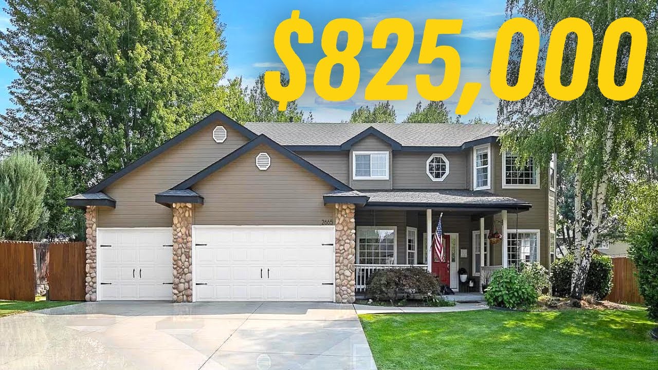 Tour this 825,000 Stunning Home in Eagle, Idaho's Lexington Hills