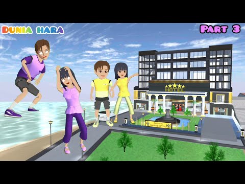 Yuta Mio Portal Masa Lalu Cari Mama Papa Part 3 | Yuta Mio Tidur Diluar ? Sakura School Simulator