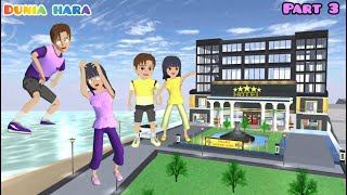 Yuta Mio Portal Masa Lalu Cari Mama Papa Part 3 | Yuta Mio Tidur Diluar 🥲 Sakura School Simulator