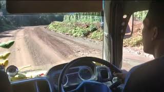 view Suasana dalam kabin truck Hino 500 Vidio pendek