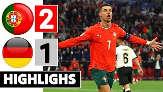 🐐 PORTUGAL 2-1 GERMANY 🔥| EXTENDED HIGHLIGHTS | Nations League 2025