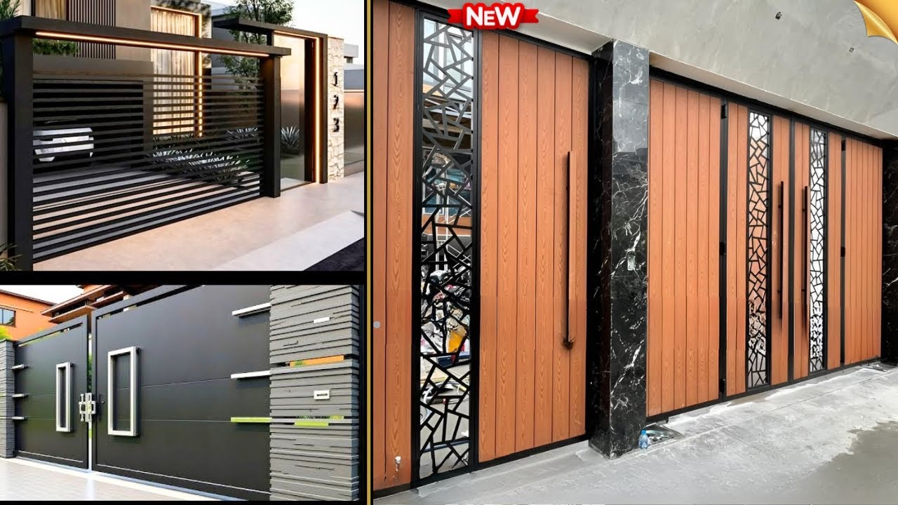 Top Main Gate Design Ideas for 2026 | Modern, Luxury & Stylish Entrance Gates & Sliding gate #54