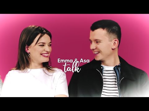 Emma Mackey Asa Butterfield Talk Youtube