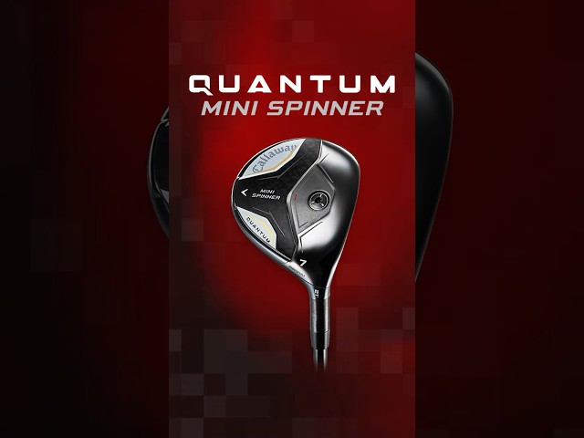 【キャロウェイ新作】西村優菜プロの要望から誕生！『QUANTUM MINIスピナー』をコウタロウが打ったら“めくれる球”が凄すぎた