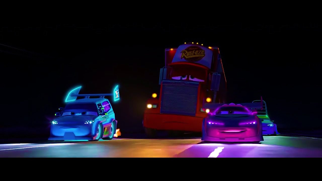 The best movie scene from Cars but its 60fps and over music - YouTube