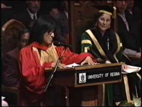 Part 1 - Buffy Sainte-Marie 1996 Univeristy of Reg...