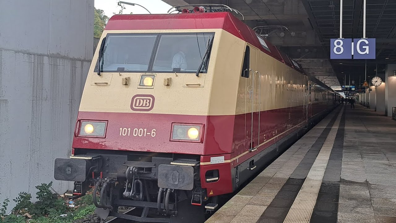 AKE Rheingold (DZ/AKE320) nach Lübeck Hbf mit Baureihe 101 001-6 || Trainspotter Yannick