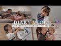 【vlog】とある日の2日間/金曜日の夜/ワンオペ休日🚃/4歳2歳の姉妹👧🏻👧🏻