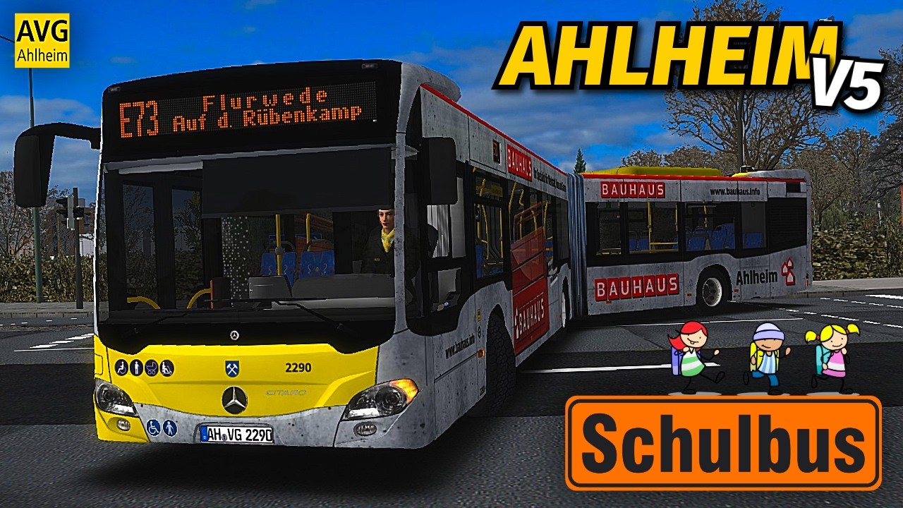 OMSI 2: SCHULBUS 📚✏️ in AHLHEIM V5 im CITARO! #382 | PxlKiing