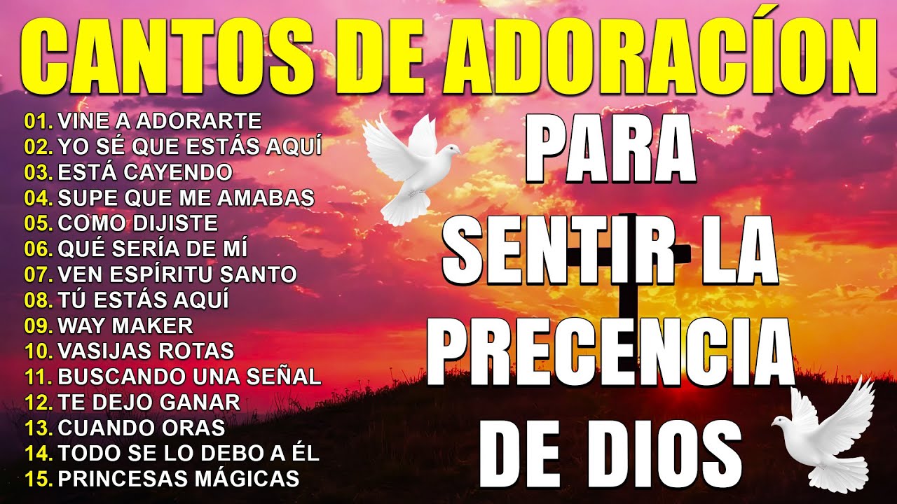 LEVANTO MIS MANOS 🙏 PODEROSAS ALABANZAS CRISTIANAS ADORACION MUSICA CRISTIANA DE ADORACION PARA🕊️