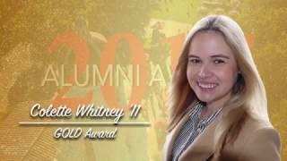 2017 Alumni Awards - GOLD Award - Colette Whitney '11