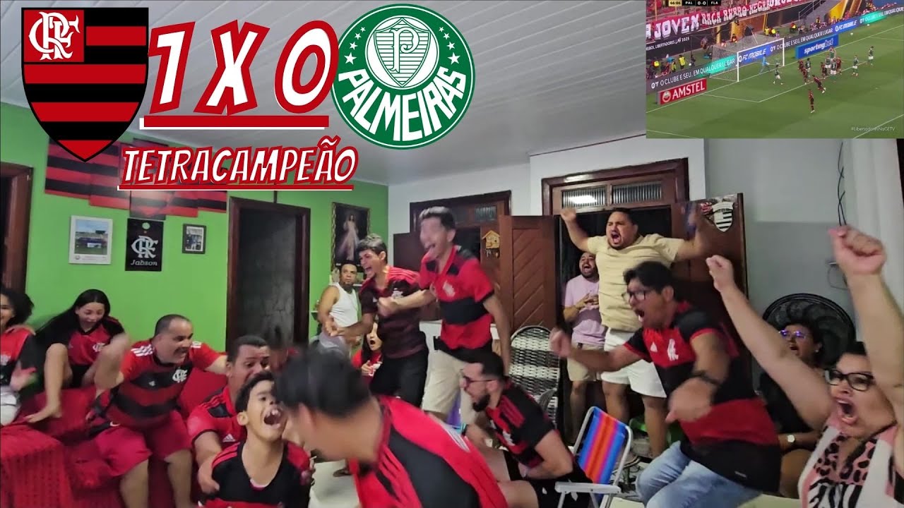 REACT FLAMENGO 1 X 0 PALMEIRAS || CAMPEÃO DA COPA LIBERTADORES !!!!!!!!!!