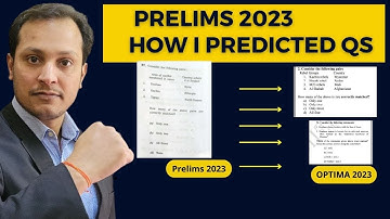 How i predicted Prelims 2023#iaswithsantosh #iasprelims2023