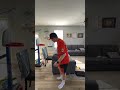 DOUBLE HOOP TO CUP SHOT! #youtubeshorts #trickshots #shorts #viral #youtube #fyp #reels #dudeperfect